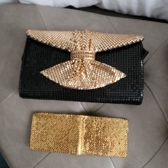 Handbags - Metal Mesh Vintage Evening Bag Only